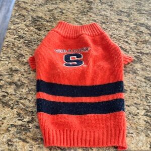 Syracuse Knitted dog Sweater Size Medium